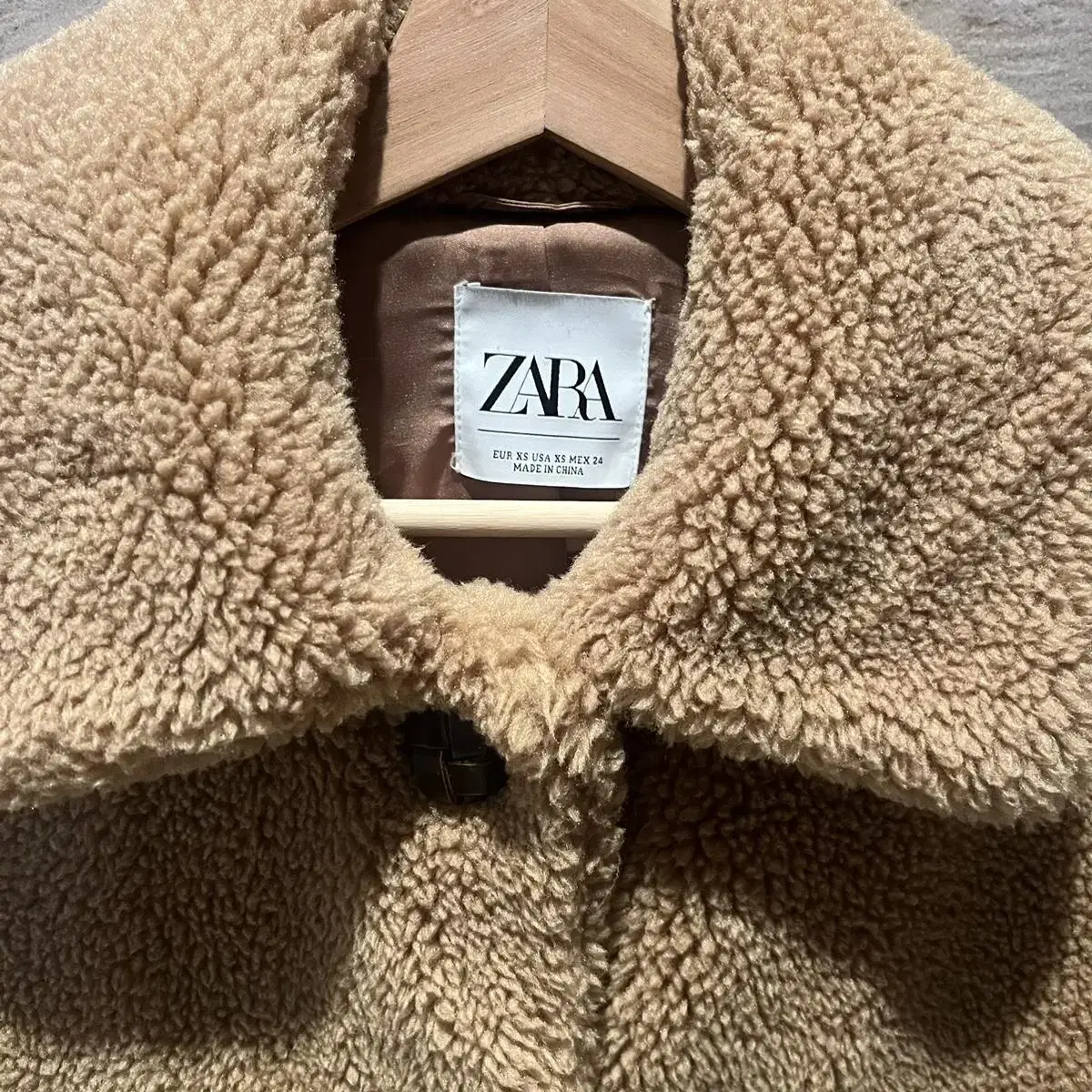 자라 zara 뽀글이