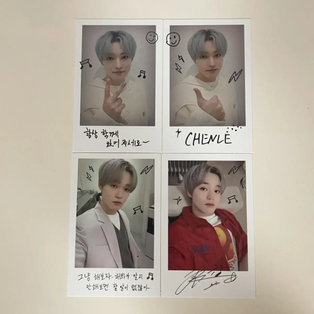 NCT Dream Dreamvibe chenle pola full set / nct photocard chenle Photocard