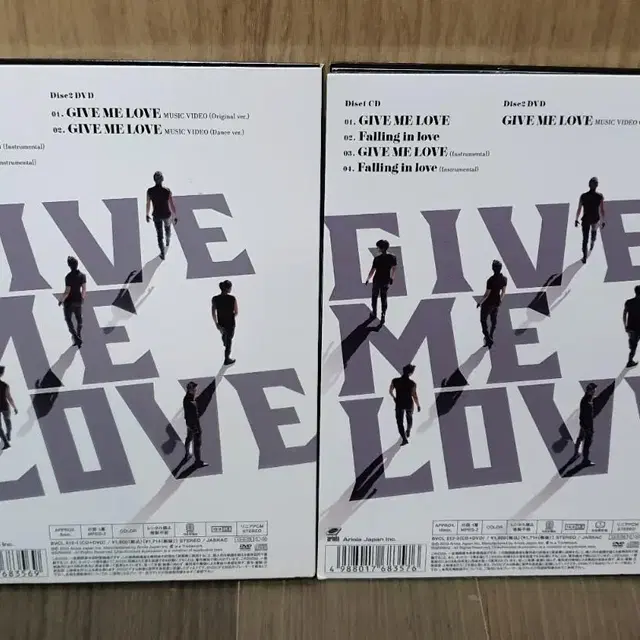 2PM 일본앨범 GIVE ME LOVE