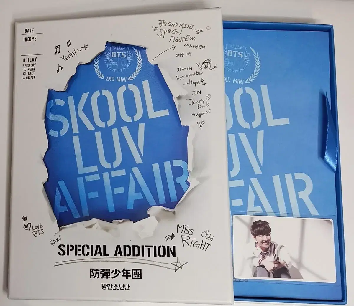 Bangtan BTS Schoolyard Affairs DVD full set j-hope photocard