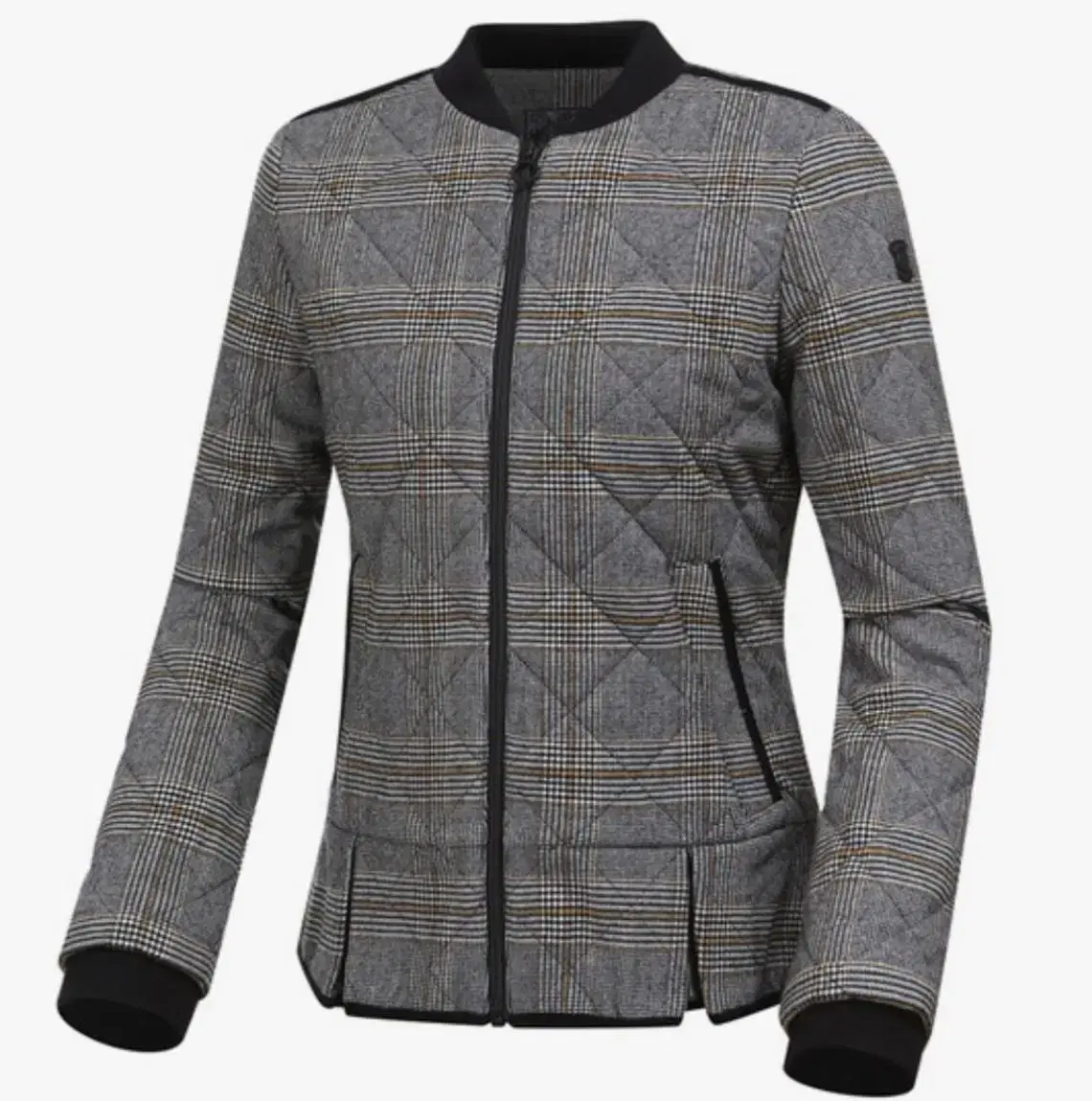 Wide-legged women's plaid padded quilted jumper 90