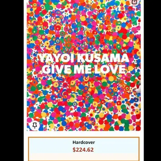 미개봉) 쿠사마 야요이 ( yayoi kusama )작품집 아트북