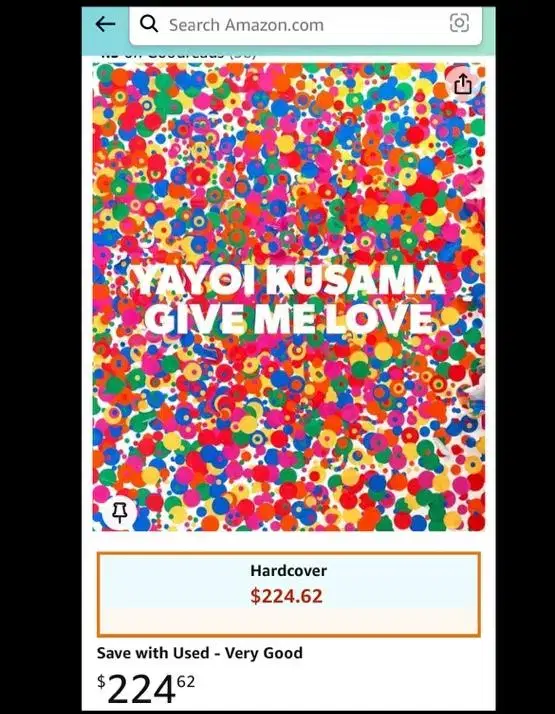 미개봉) 쿠사마 야요이 ( yayoi kusama )작품집 아트북