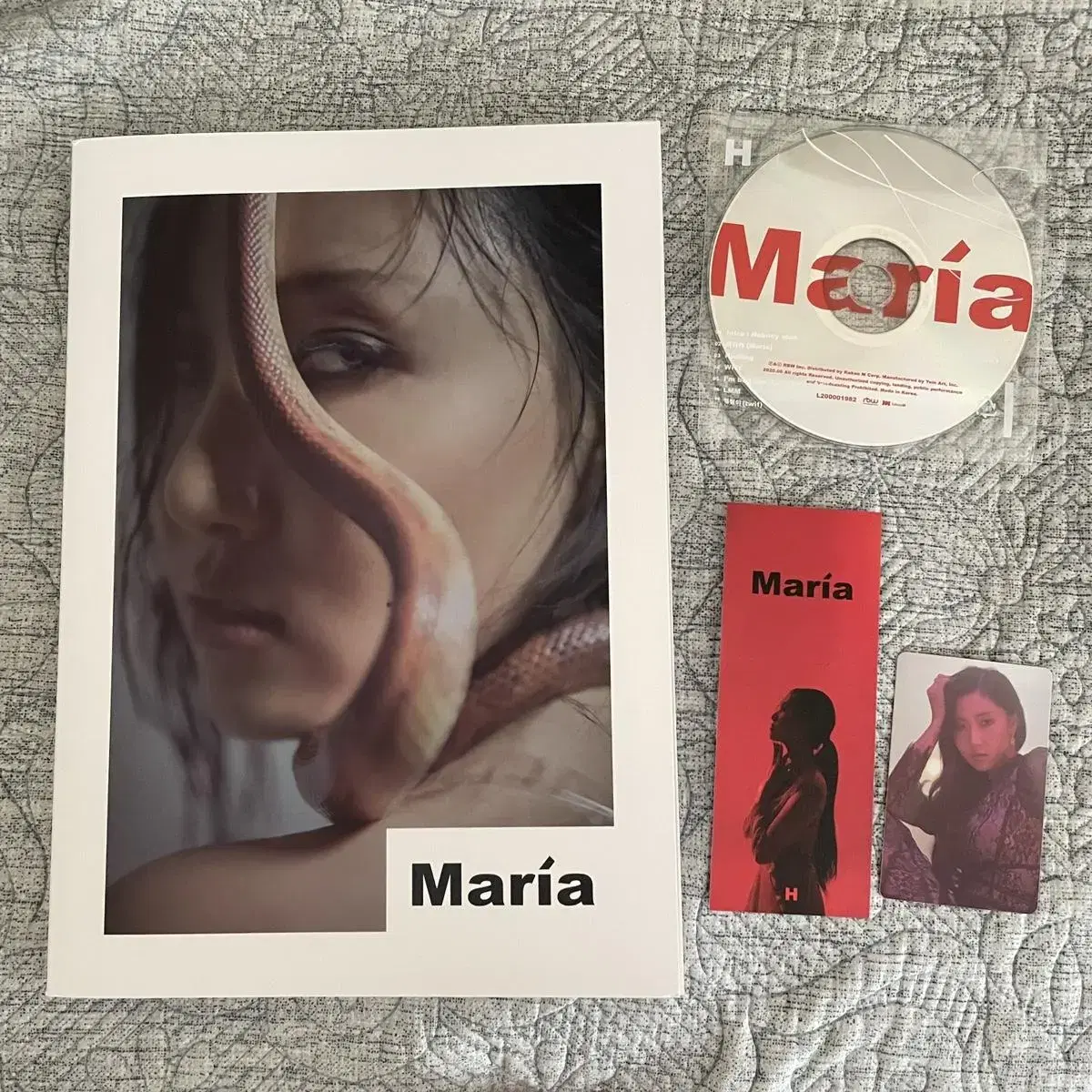 마마무 화사 Maria 마리아 앨범 CD