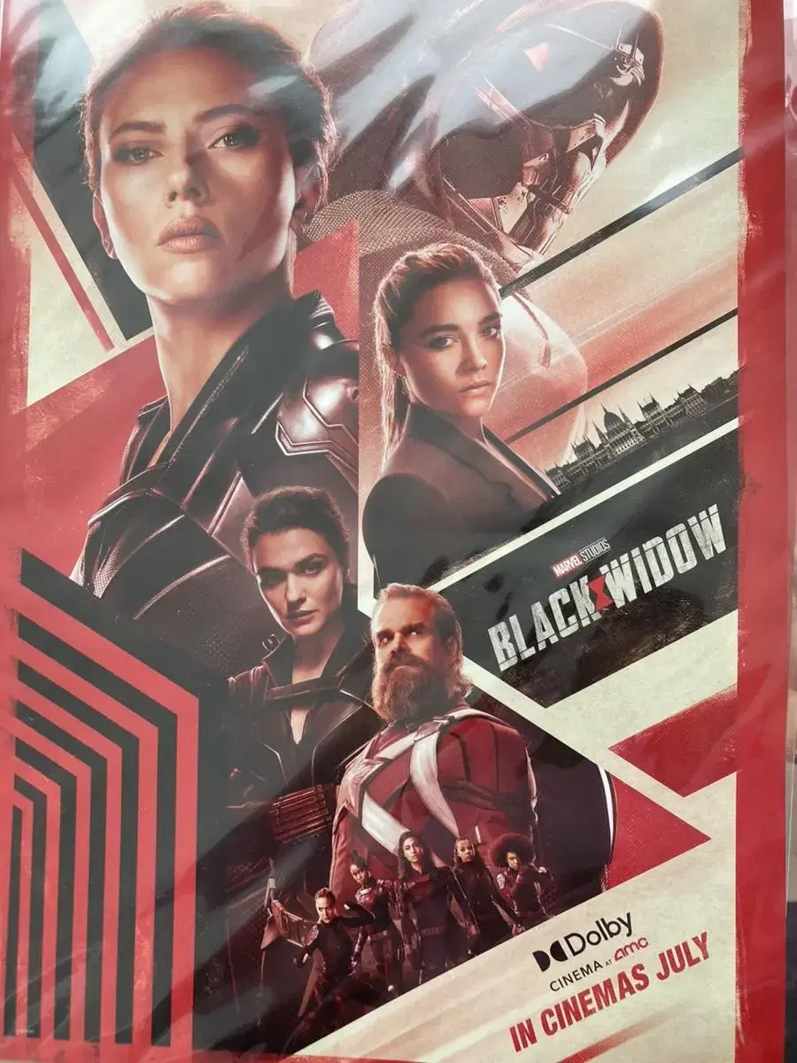 Megabox Dolby Cinema Special Edition Black Widow poster