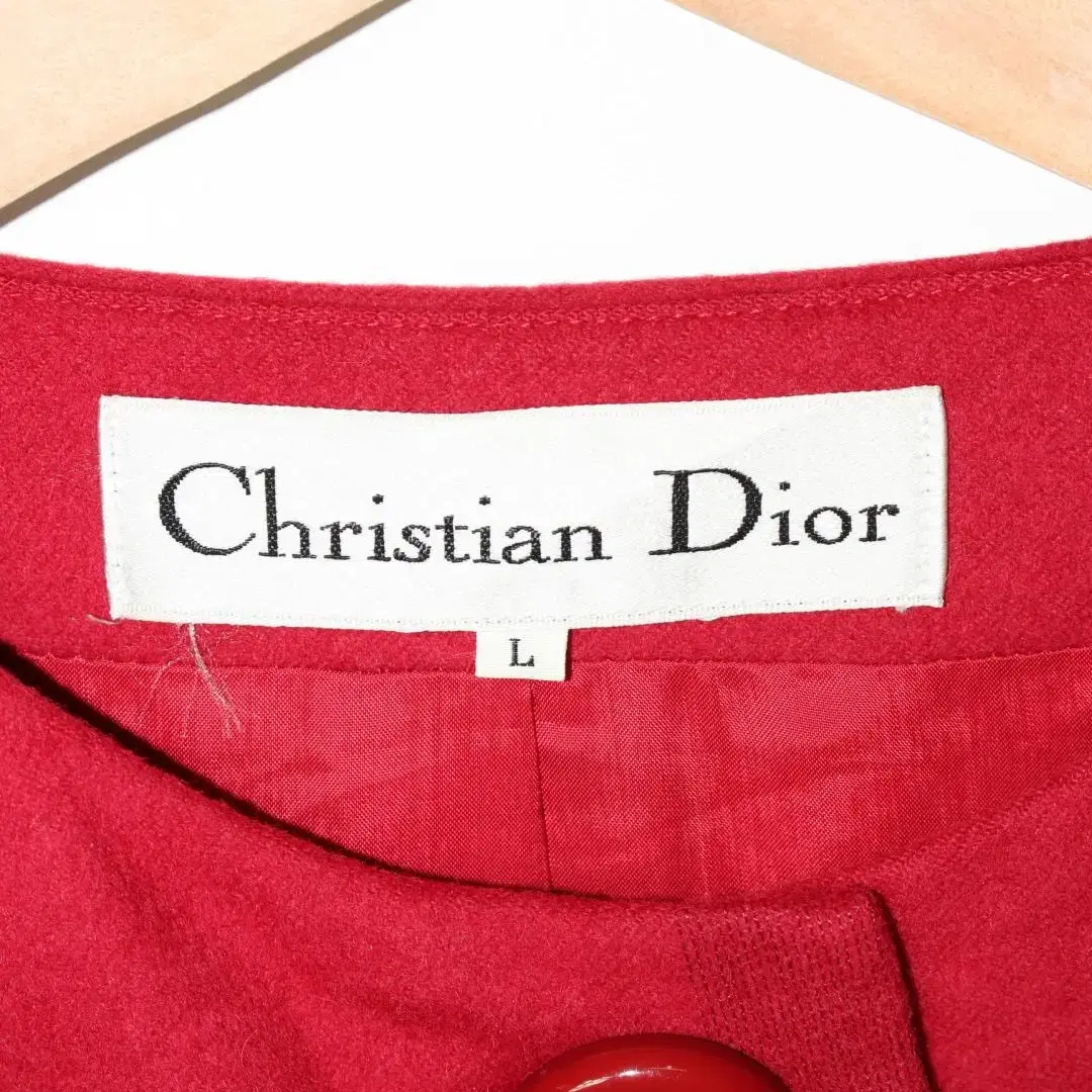 Christian Dior 울100 노카라 자켓 [23012708]