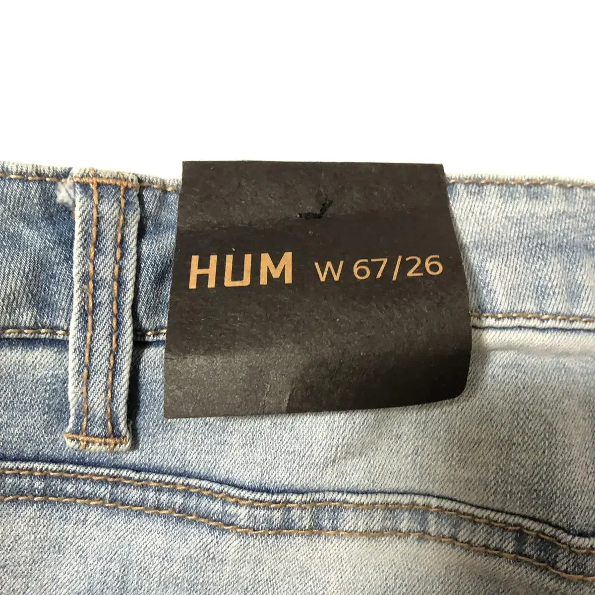 (새상품)H&M 연청 반바지