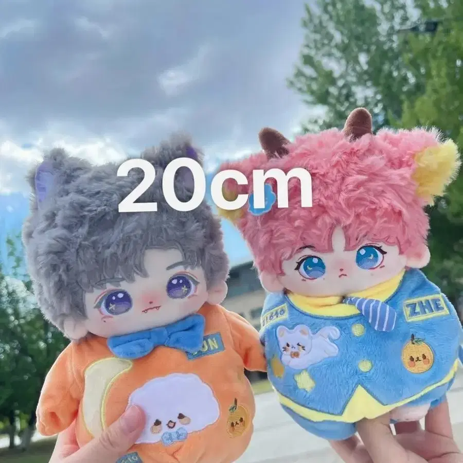 솜인형옷장 20cm/15cm 사이즈별 디자인당 한장씩남음