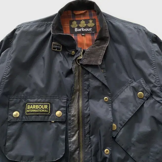 Barbour 바버인터네셔널 나일론 벨티드자켓 M