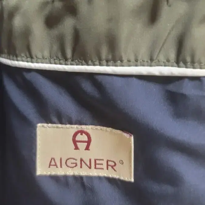 AIGNER 퀄팅자켓 46 국내95~슬림100