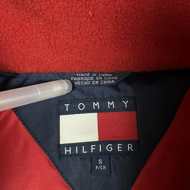 90s 타미힐피거 tommy hilfiger 빅플래그 패딩자켓