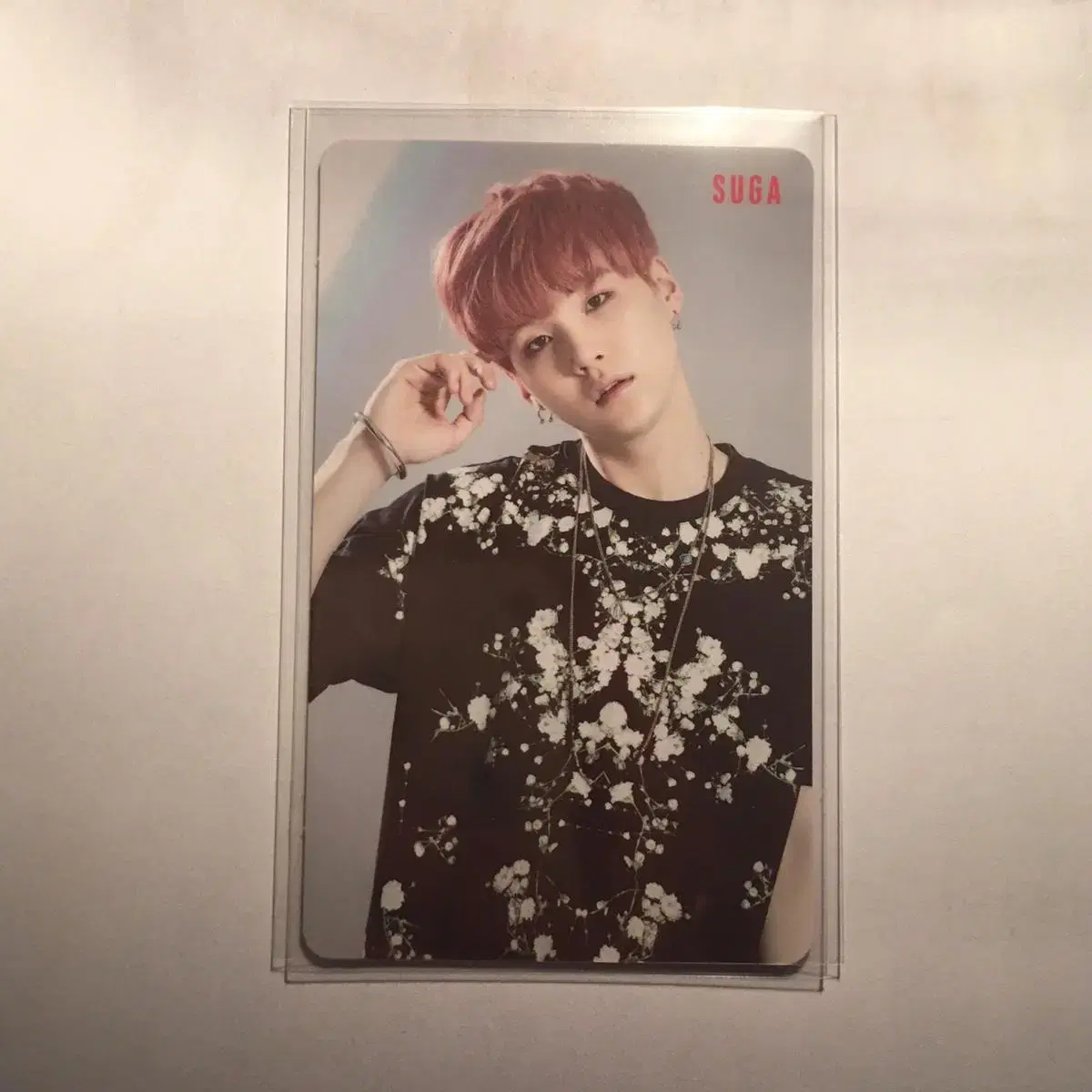 Japan Poyu Yoon suga photocard