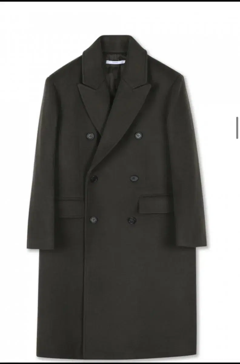 Shutter Wool Double Chester Coat for Sale Dark Grey 105 SHIRTER