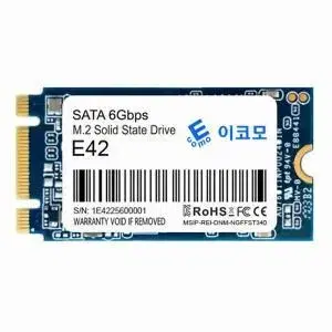 [새상품] 노트북 SSD 128GB (락연테크 이코모 E42 M.2 22