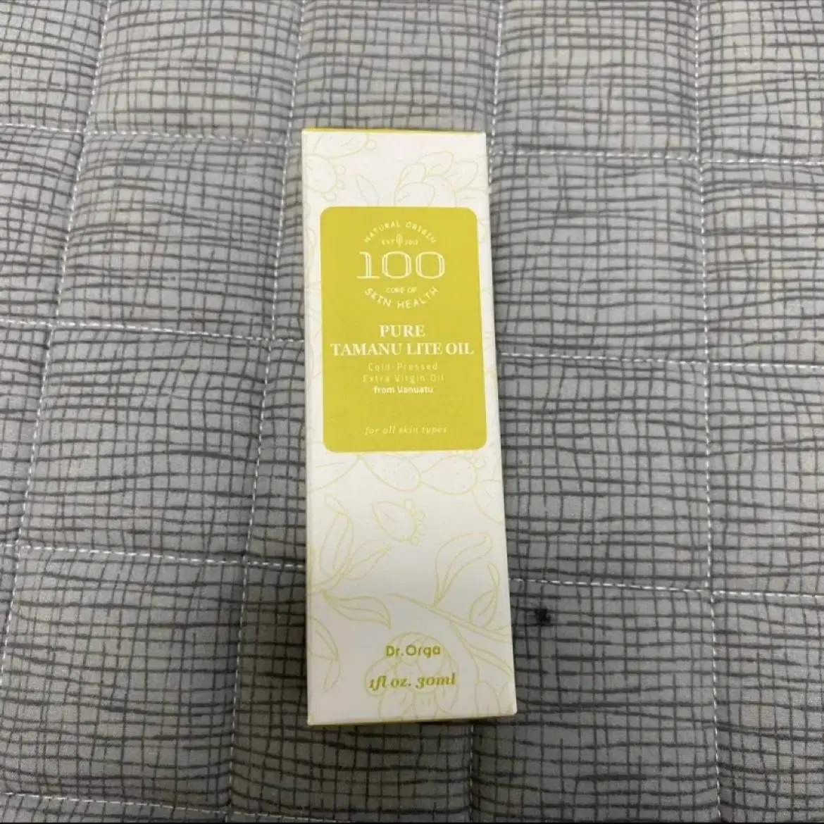 [새제품] 닥터올가 100 퓨어 타마누 라이트 오일 30ml