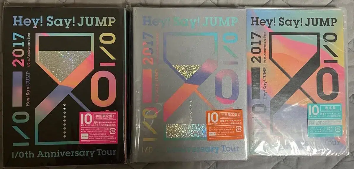 3 Heisei Jump I/O DVDs in total