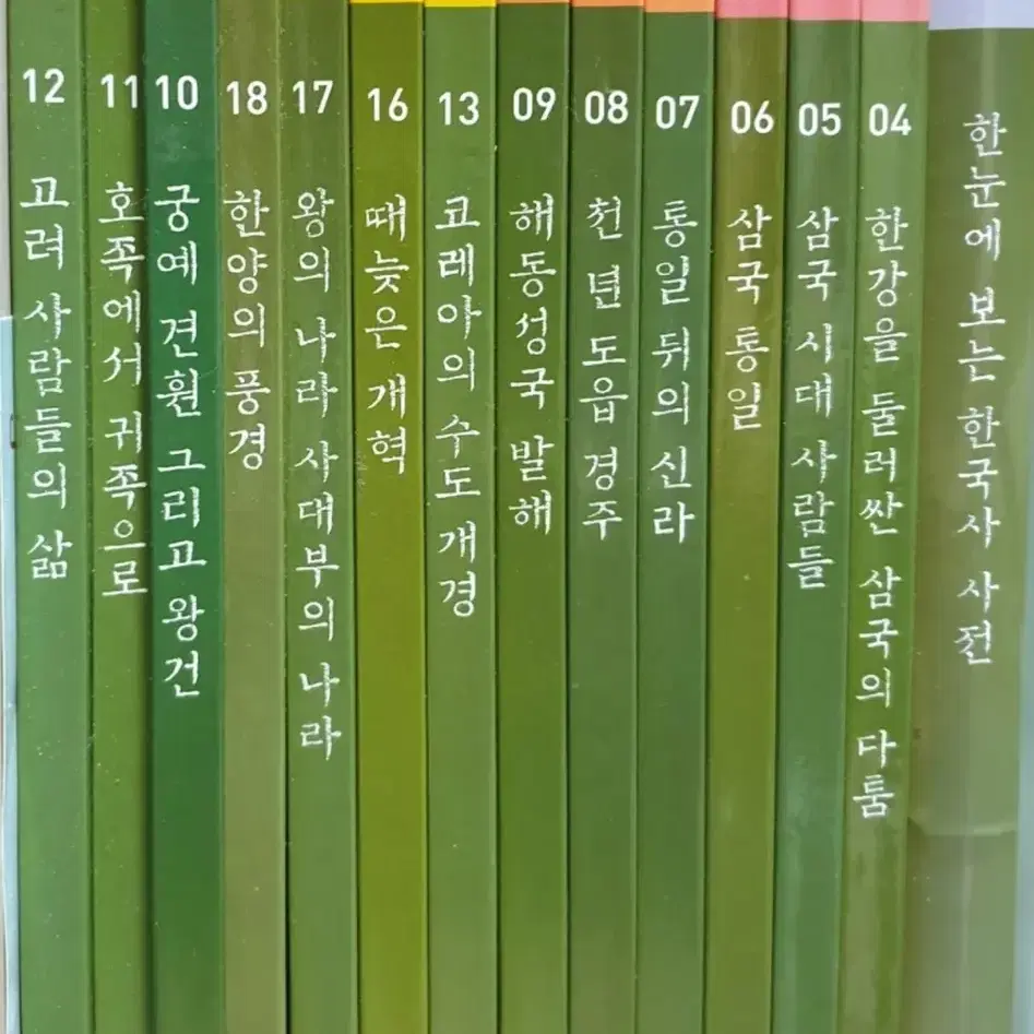 한솔교육 역사책 40권 세트 + 한국사 사전