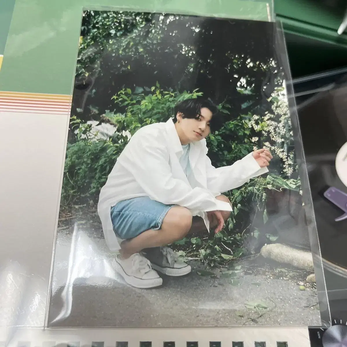 BTS 2021 season's greetings Unused Jungkook photocard