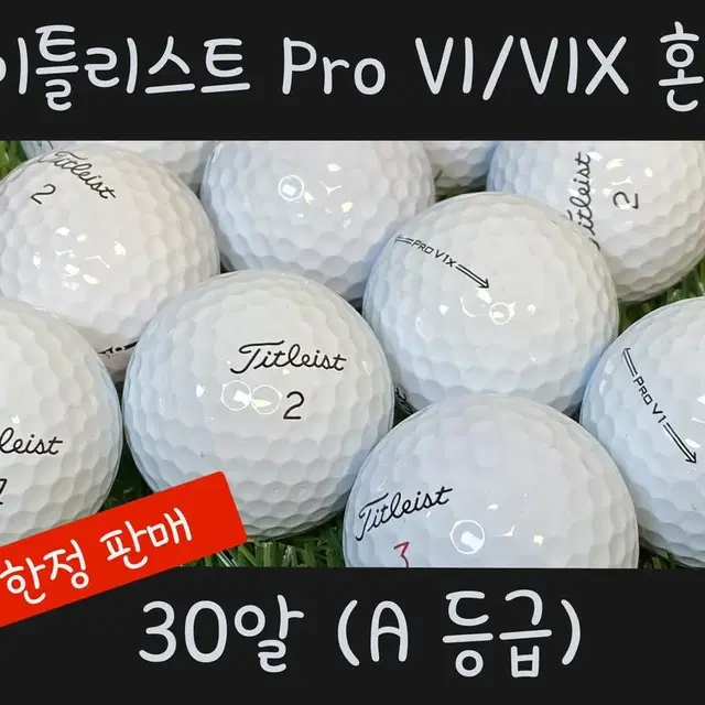 [로스트볼] 타이틀리스트 Pro V1/V1X 혼합 골프공 30알