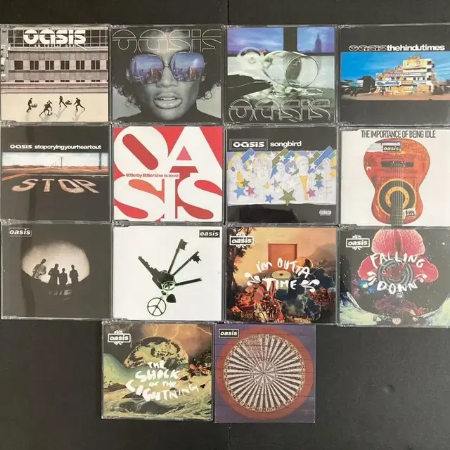 오아시스 Oasis 4,5,6,7집 싱글셋/빅브라더 UK발매초반CD