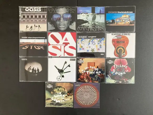 오아시스 Oasis 4,5,6,7집 싱글셋/빅브라더 UK발매초반CD