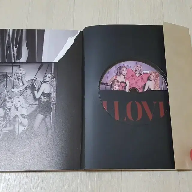 여자아이들 I LOVE 앨범+스티커+CD