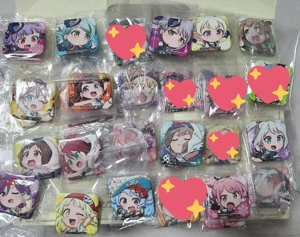 WTS of Vandream Girl PapiCo Badges