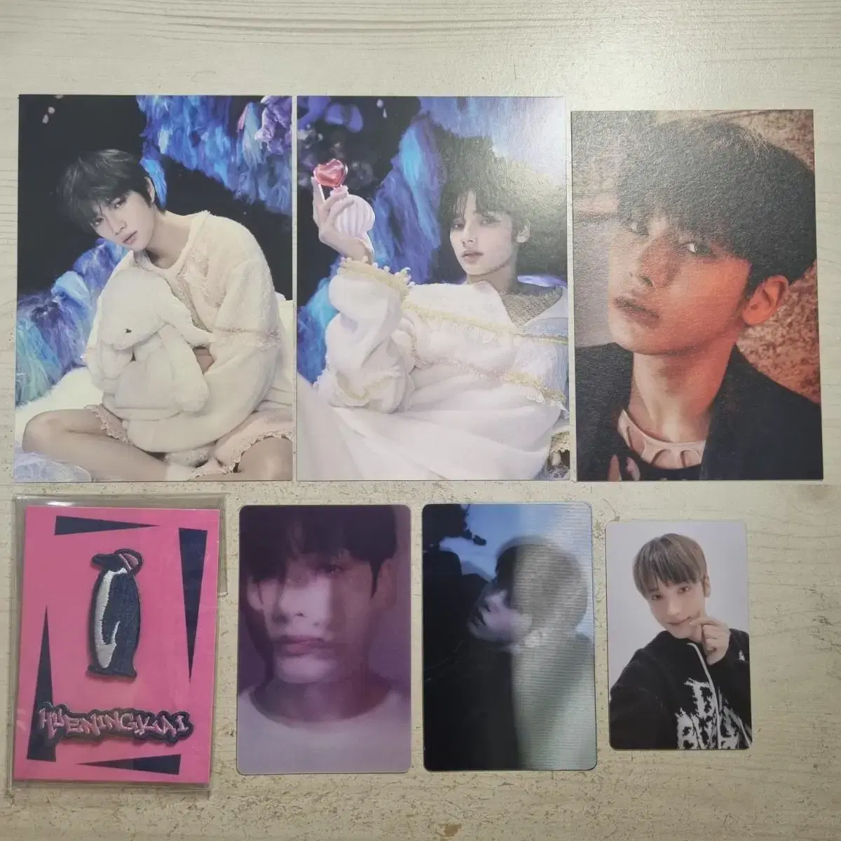 Source) yeonjun soobin beomgyu taehyun hueningkai Photocard/Postcard/Lenticular/Veggie/M2U