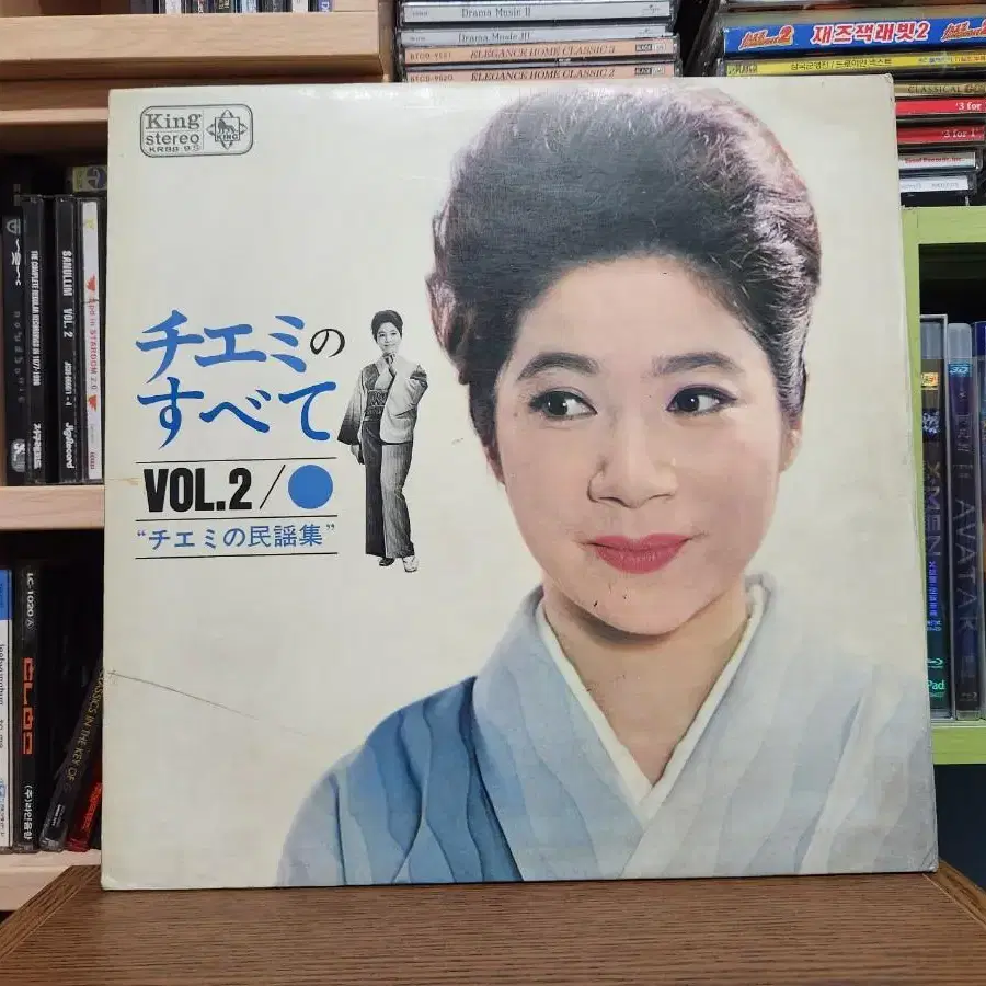 에리 치에미 LP 1966년 제작 2LP 엔카