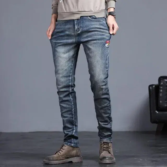 Men's stretch jeans pants Clothing