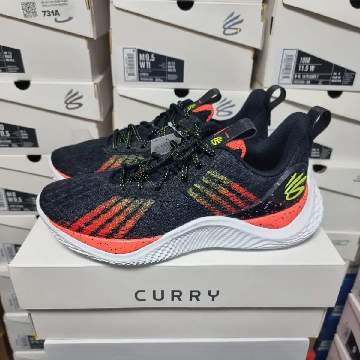 Under Armour Curry 10 Black 265mm