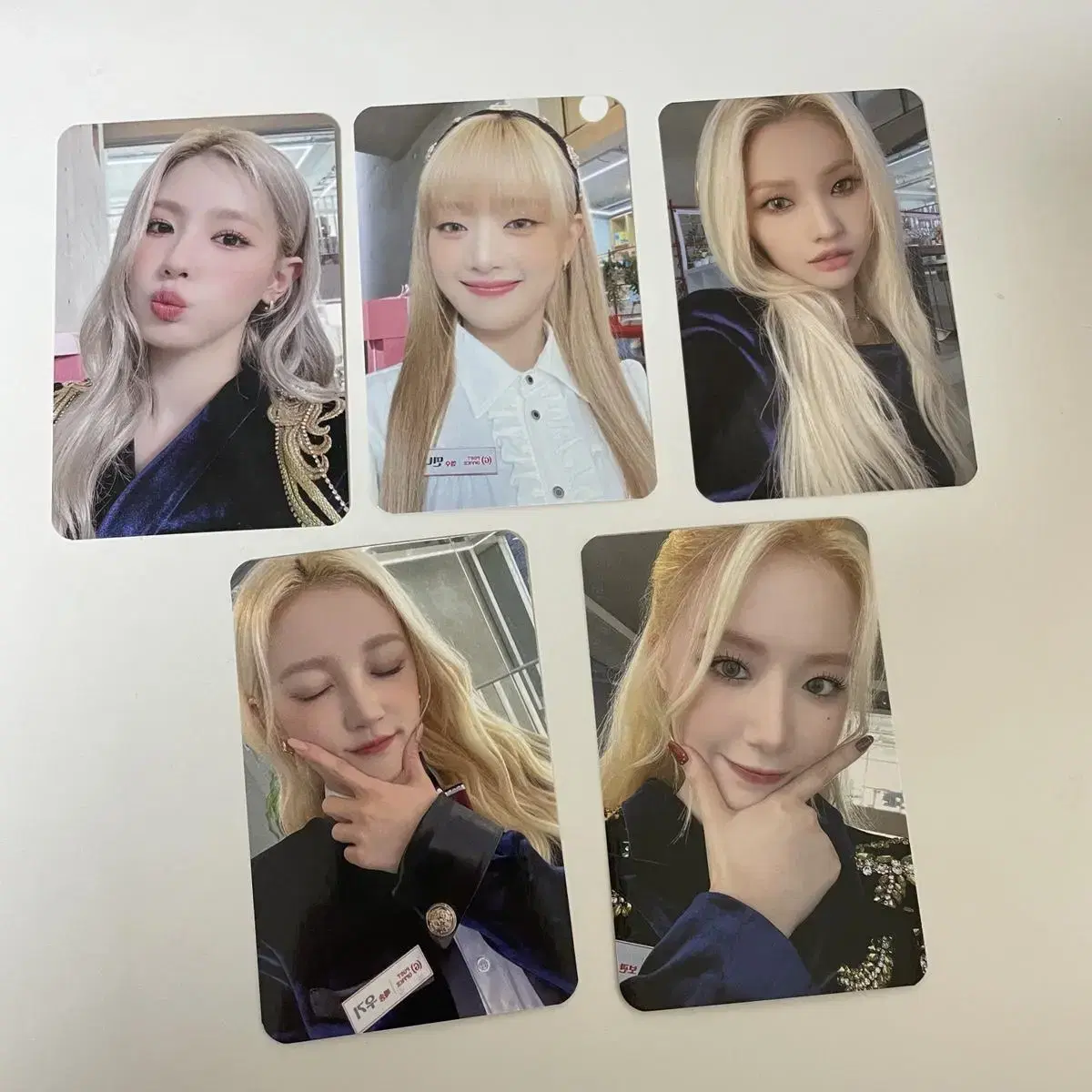 Idle Lucky Letters fanmeeting photocard WTS