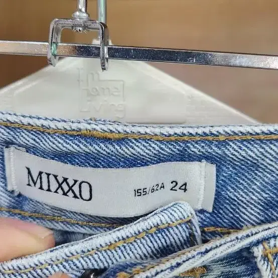 (24) 청 반바지. 미쏘 mixxo.     c-3