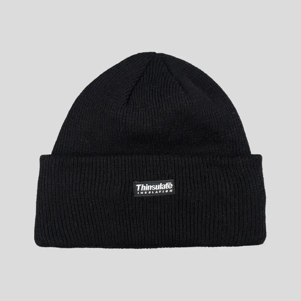 Sinsulate Black Inner Fleece Cold Weather Beanie FREE