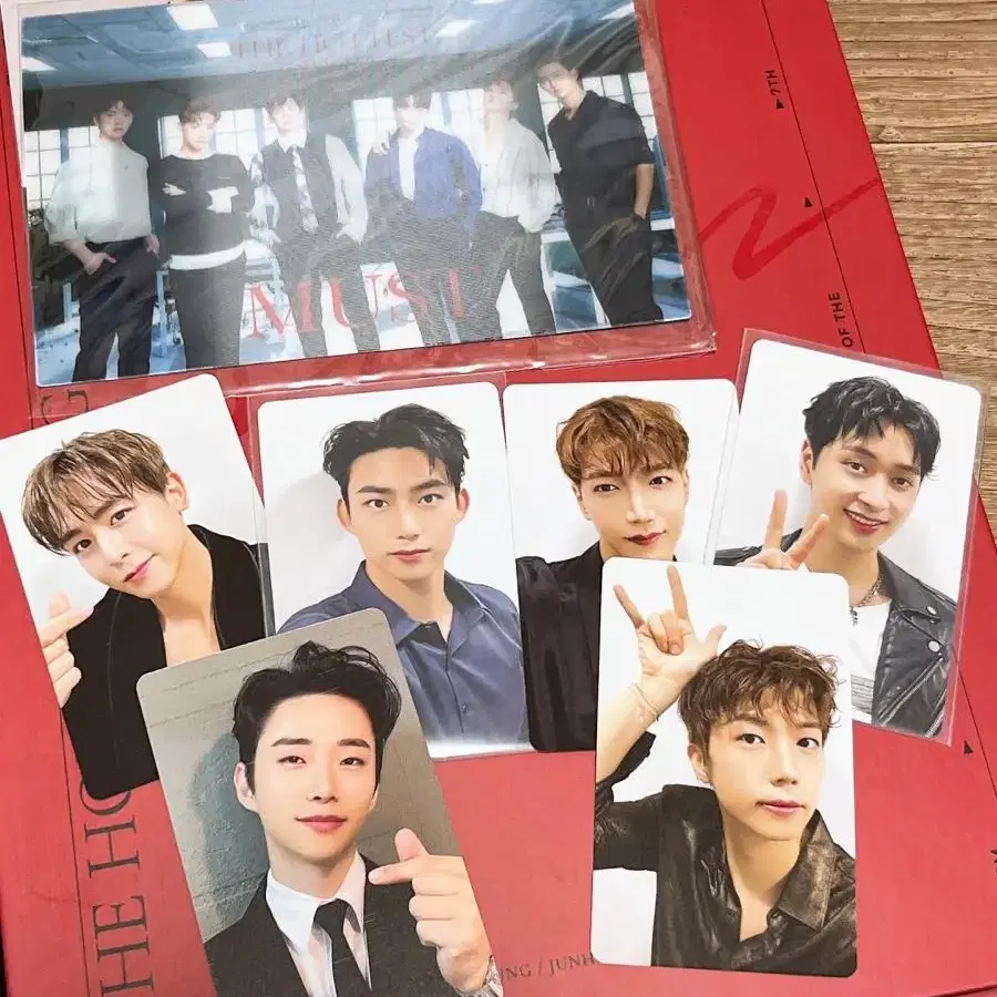 투피엠 2pm 머스트 앨범 DVD 포토카드 포카 풀세트