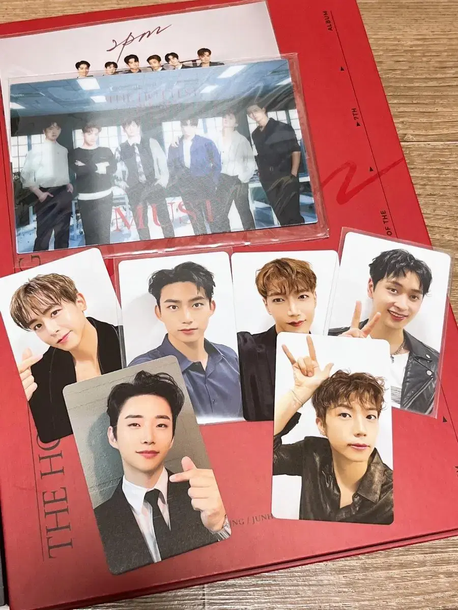 투피엠 2pm 머스트 앨범 DVD 포토카드 포카 풀세트