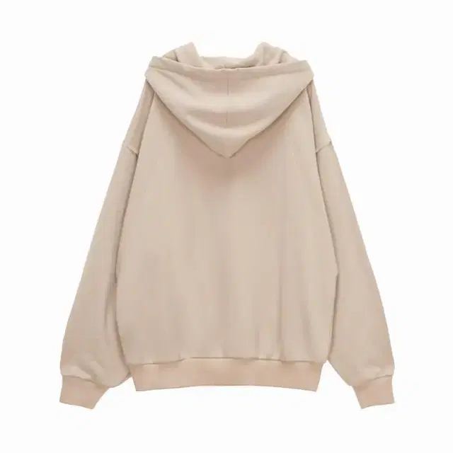 마뗑킴 후드 MATIN SOLID LOGO HOODY IN BEIGE