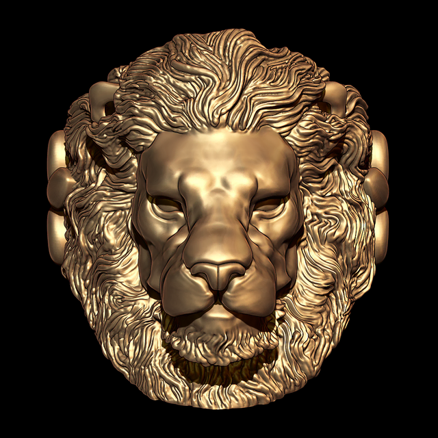 NONMESSPRODUCTS | Lion Face Ring