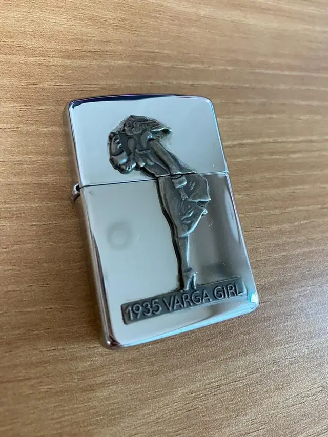 지포 zippo 가죽케이스 세트 varga girl 1935