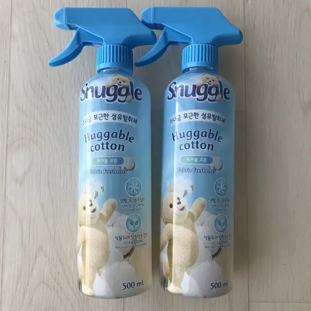 [500ml] 스너글 Snuggle 허거볼코튼향 섬유탈취제 *2개일괄가격