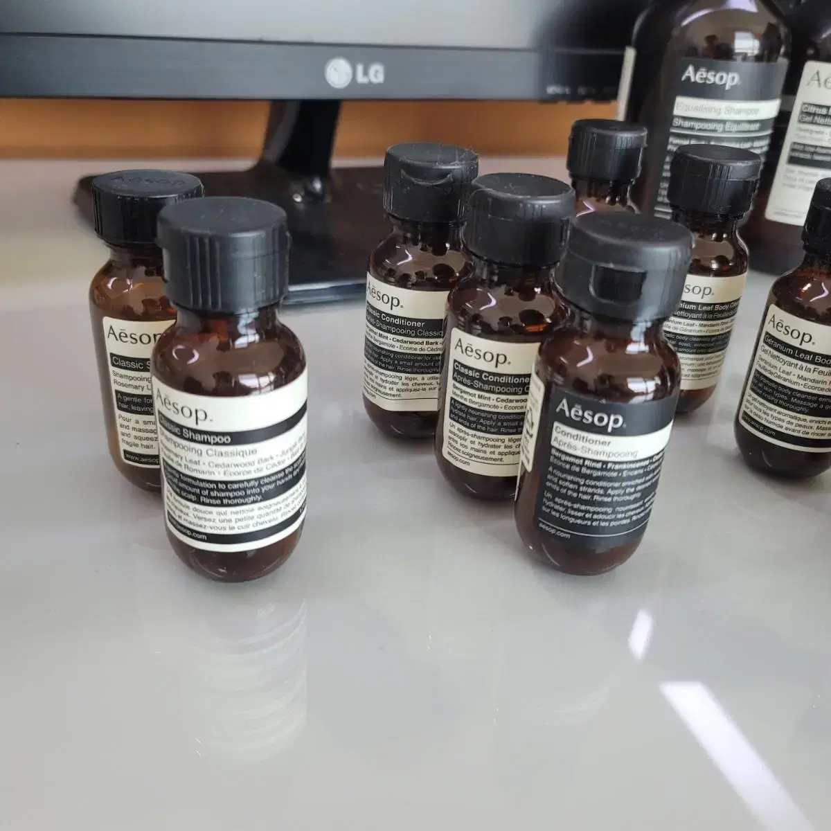 Aesop bottle 이솝공병 (크림공병 남음,  미니병  남음)