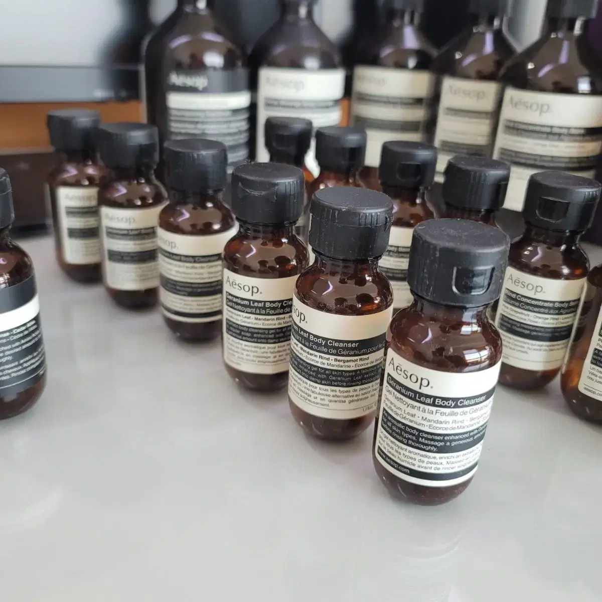 Aesop bottle 이솝공병 (크림공병 남음,  미니병  남음)