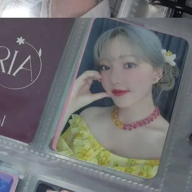 Yerin aria ARIA Popularity Authorization broadcast Public Broadcasting photocard Photo Card