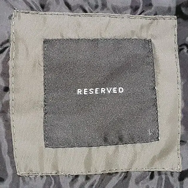 RESERVED 리저브드 패딩 블루종 105