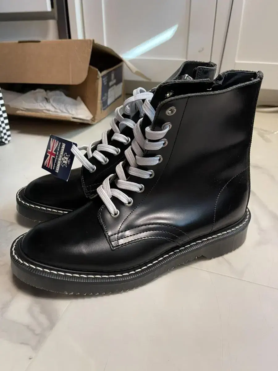 조지콕스 부츠 george cox zip derby boots uk4.5