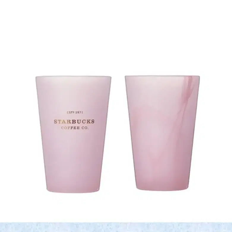 스타벅스 21 블라썸 마블 글라스 355ML 2021 체리블라썸 벚꽃