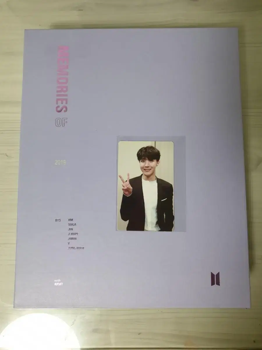 BTS 2018 Memories Photocard sell (with braille)