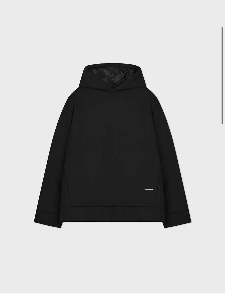 구민성 KOOMINSUNG PADDED HOODIE L