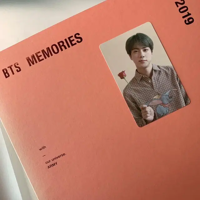 방탄 2019 메모리즈 DVD (석진 포카 포함)