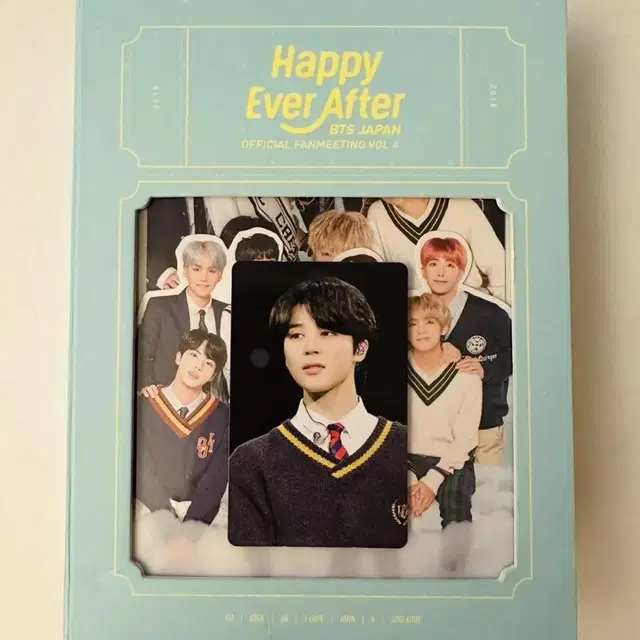 방탄 지민 머사터 dvd 일본 Jimin Japan 4th muster